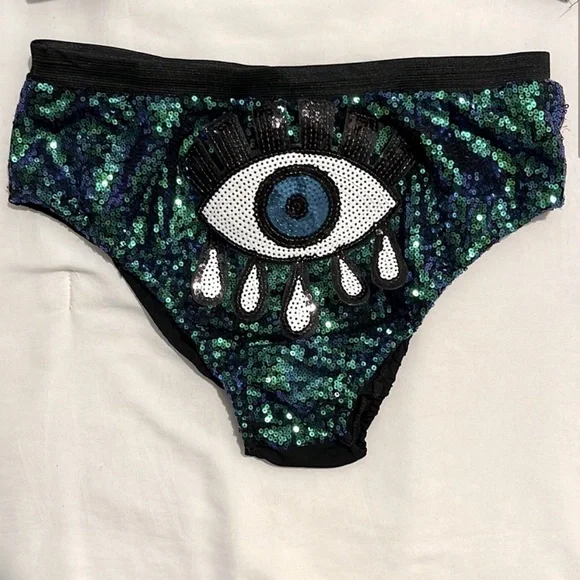 Rave Wonderland Sequin Eye Set- Size M/L - Picture 3 of 4